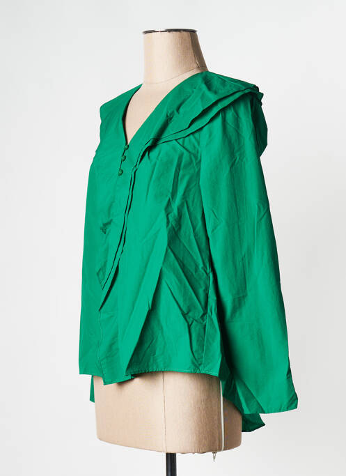 Top vert THE KORNER pour femme