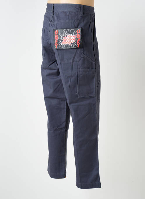 Pantalon cargo bleu OBEY pour homme