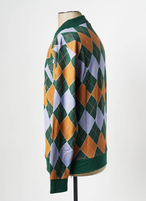 Polo vert OBEY pour homme