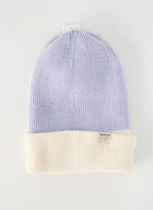 Bonnet violet BARTS pour unisexe