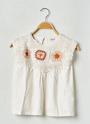 T-shirt blanc TAPE &#192; L&#39;OEIL pour fille seconde vue