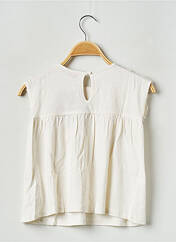 T-shirt blanc TAPE &#192; L&#39;OEIL pour fille seconde vue