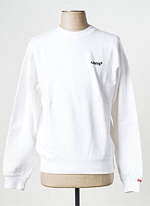 Sweat-shirt blanc LEVIS pour homme