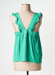 Débardeur vert ICHI pour femme seconde vue