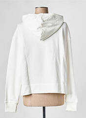 Sweat-shirt à capuche blanc TOMMY HILFIGER pour femme seconde vue