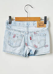 Short bleu LEVIS pour fille seconde vue