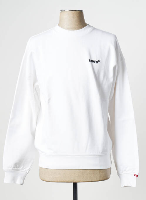 Sweat-shirt blanc LEVIS pour homme