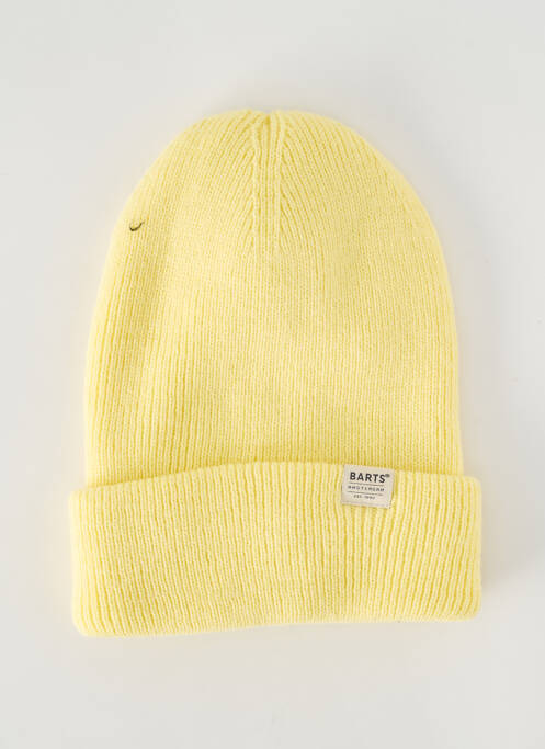 Bonnet jaune BARTS pour unisexe