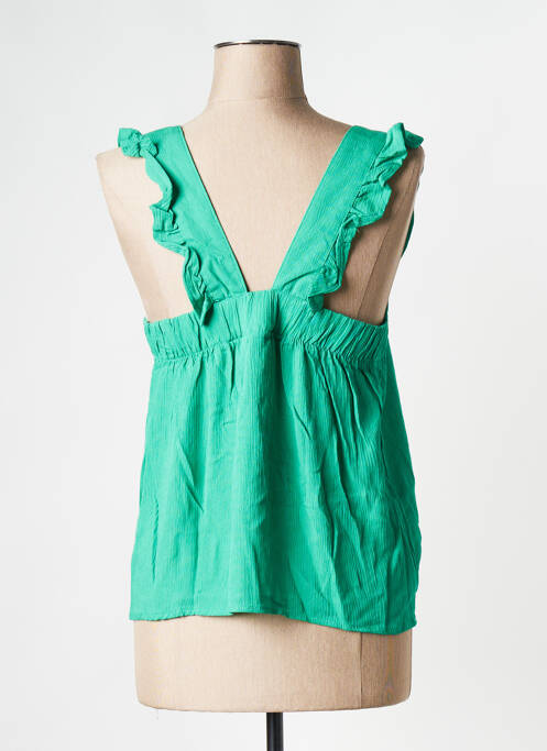 Débardeur vert ICHI femme