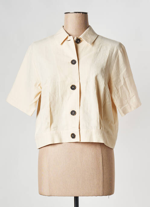 Chemisier beige SELECTED femme