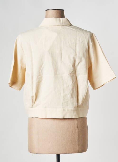 Chemisier beige SELECTED femme