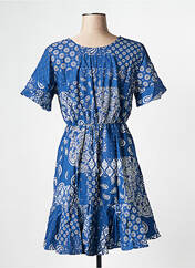 Robe courte bleu GRACE & MILA pour femme seconde vue
