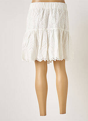 Mini-jupe blanc Y.A.S femme