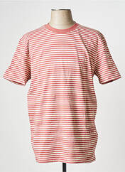 T-shirt rouge SELECTED pour homme seconde vue