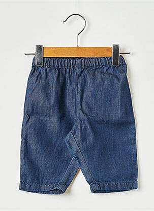 Jeans coupe droite bleu PETIT BATEAU pour fille