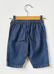 Jeans coupe droite bleu PETIT BATEAU pour fille seconde vue