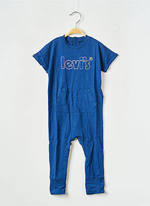 Combi-pantalon col rond bleu LEVI'S garçon