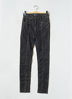 Jeans coupe slim gris IKKS femme