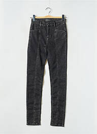 Jeans coupe slim gris IKKS femme