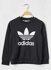 Sweat-shirt noir ADIDAS pour enfant seconde vue