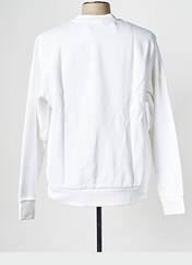 Sweat-shirt blanc CALVIN KLEIN pour homme seconde vue