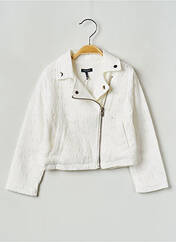 Veste casual blanc IKKS JUNIOR pour fille seconde vue