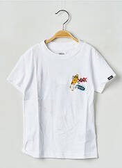 T-shirt blanc VANS pour garçon seconde vue