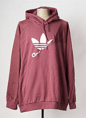 Sweat-shirt à capuche rouge ADIDAS pour homme seconde vue