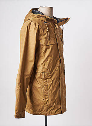 Imperméable col col montant marron COLUMBIA homme