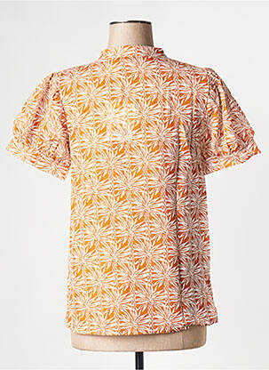 Chemisier marron LA FEE MARABOUTEE femme