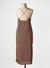 Robe mi-longue marron SEE U SOON pour femme seconde vue