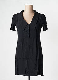 Robe courte col v noir ARTLOVE femme