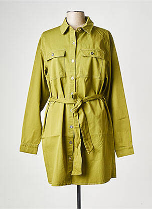 Robe courte col v vert NA-KD femme