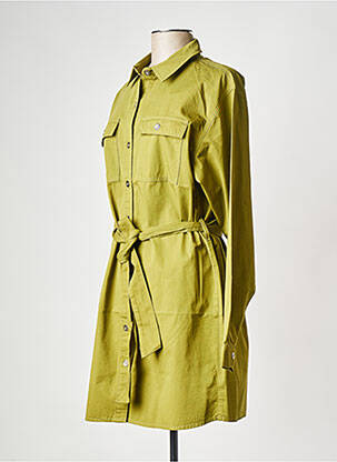 Robe courte col v vert NA-KD femme