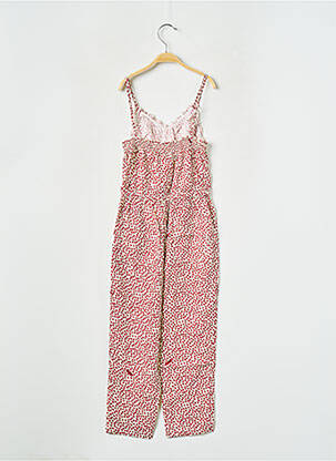Combi-pantalon col carré rouge ZADIG & VOLTAIRE fille