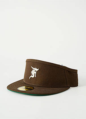 Casquette marron NEW ERA unisexe