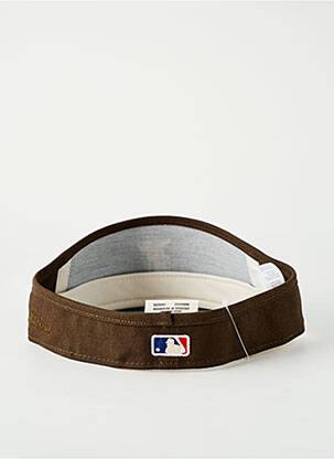 Casquette marron NEW ERA unisexe