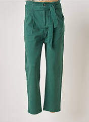 Pantalon droit vert GRACE & MILA pour femme seconde vue
