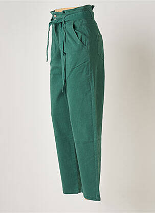 Pantalon droit vert GRACE & MILA femme