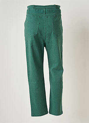 Pantalon droit vert GRACE & MILA femme