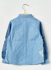 Chemise manches longues bleu IKKS JUNIOR pour garçon seconde vue