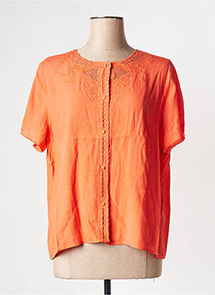 Chemisier orange SEE U SOON femme