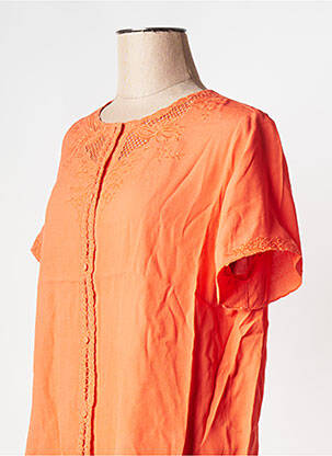 Chemisier orange SEE U SOON femme