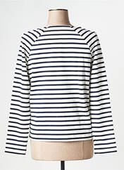 Pull blanc PETIT BATEAU pour femme seconde vue