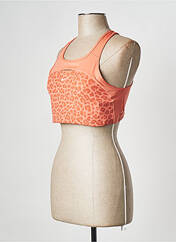Soutien-gorge orange NIKE pour femme seconde vue