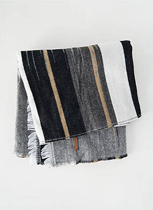 Echarpe gris BARTS unisexe