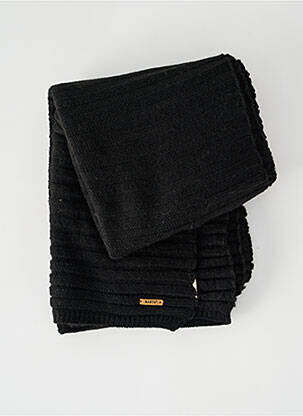 Echarpe noir BARTS unisexe