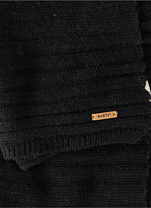 Echarpe noir BARTS unisexe