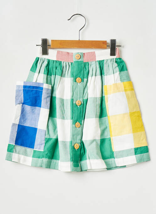 Jupe mi-longue vert ARSENE ET LES PIPELETTES pour fille