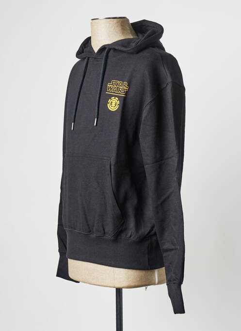 Sweat-shirt à capuche noir ELEMENT homme